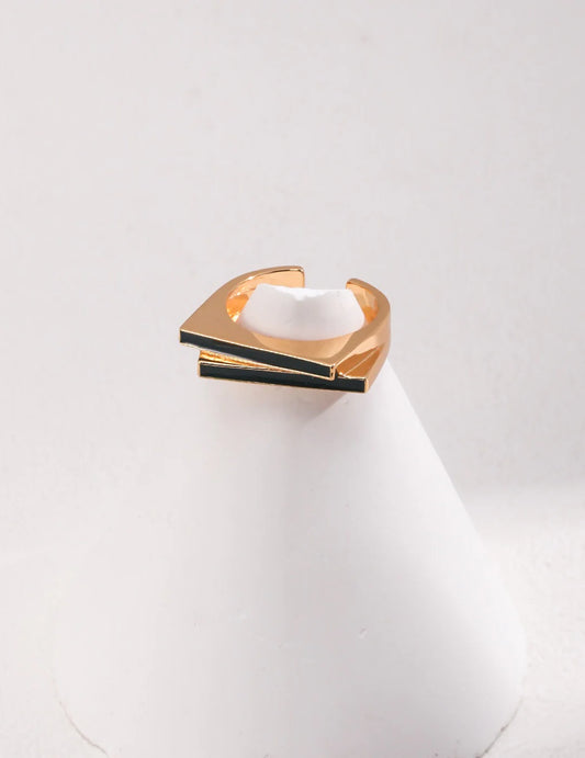Drip Glaze Irregular Ring