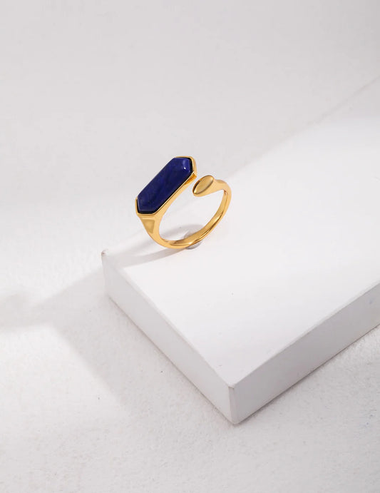 Natural Lapis Lazuli Ring